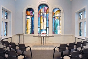 Altarfenster der Krankenhaus-Kapelle Sterkrade