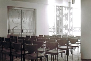 Gesamtkunstwerk der Krankenhauskapell Duisburg Farn